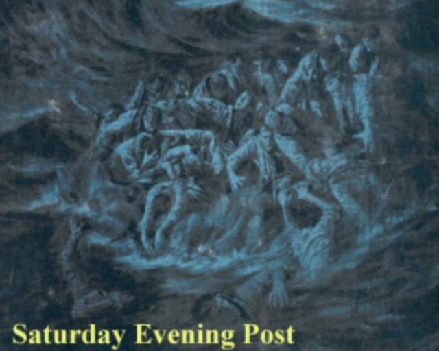 Packed like sardines.